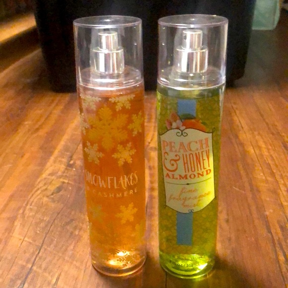 Set of two bath and body works sprays